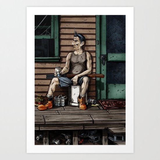 The Mungler Art Print