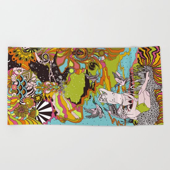 The Game Beach Towel