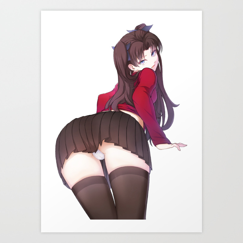 Tohsaka Rin Thicc Tohsaka Rin Art Print By Vertum Society6 tohsaka rin art print by vertum