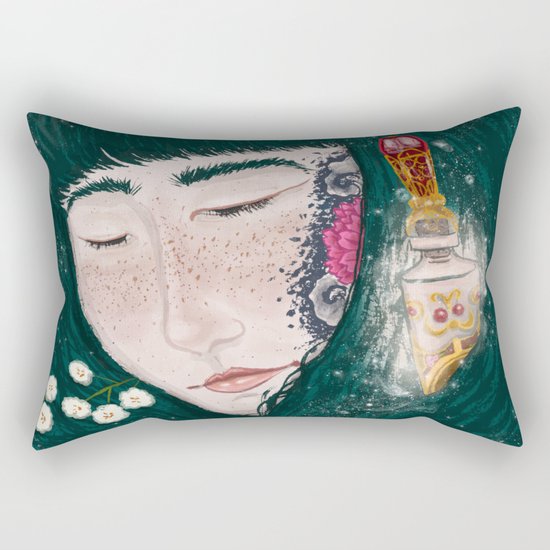 Hair Perfume Rectangular Pillow