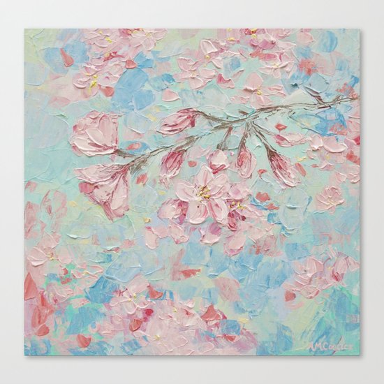Yoshino Cherry Blossoms No. 2 Canvas Print