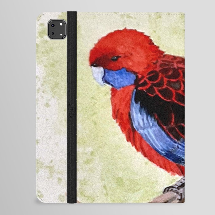 Crimson Rosella - Australian Bird iPad Folio Case