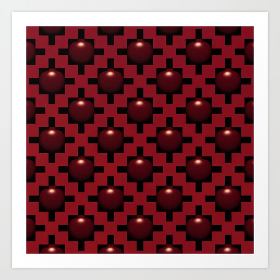 Reds Art Print