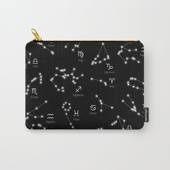 Zodiac Constellations Carry-All Pouch