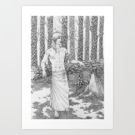 The Dead Forest Art Print