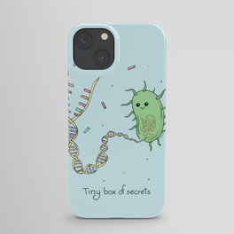 Tiny Box of Secrets - Cute Bacteria iPhone Case