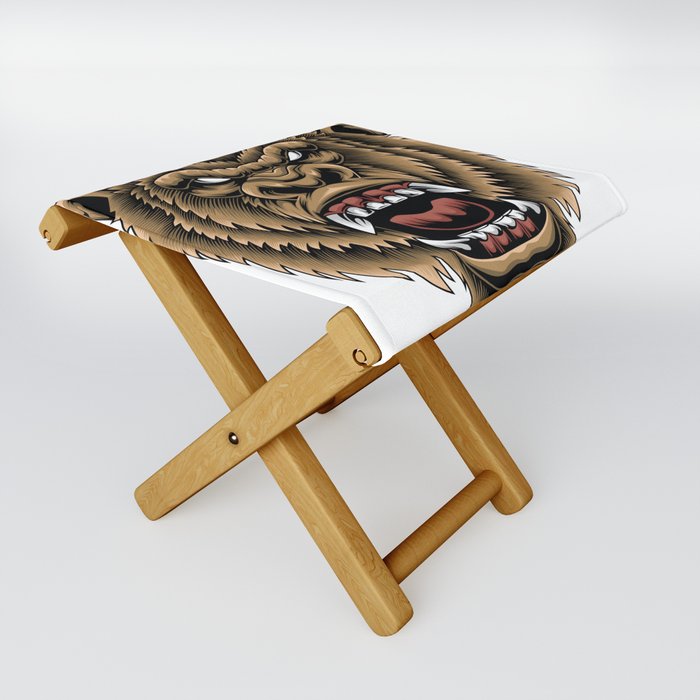 Gorilla Head Folding Stool