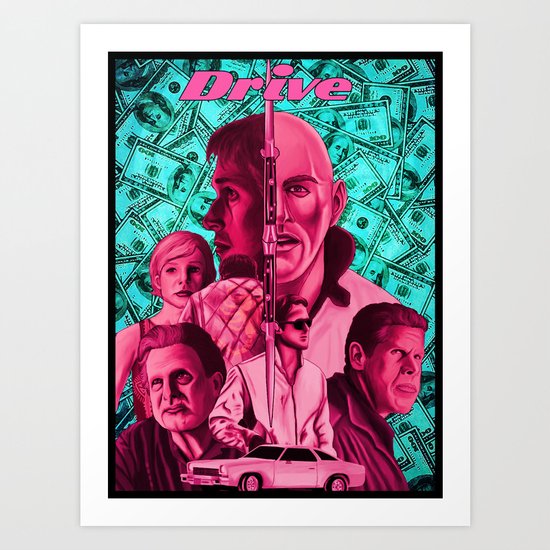 Drive Art Print