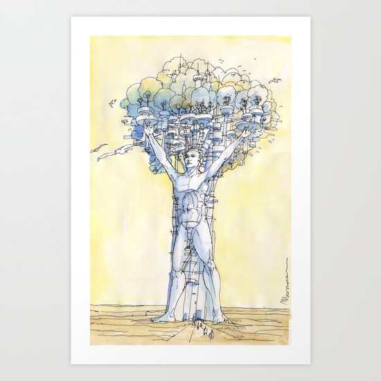 Simbiosi Art Print