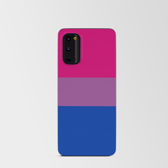 BiSexual pride flag colors Android Card Case