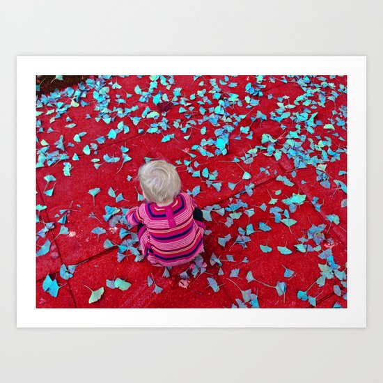 Picking Up The Pieces Art Print