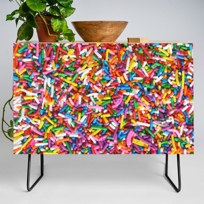 Colorful credenza clearance