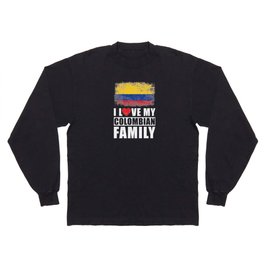 Colombian Family Long Sleeve T-shirt