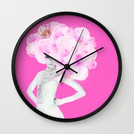Cotton Candy Queen Wall Clock