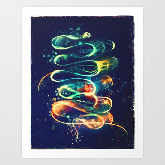Leptocephalus Art Print