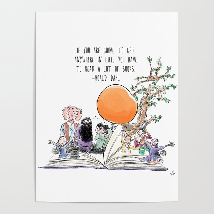 Roald Dahl Day Poster