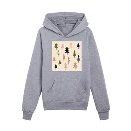 bohemian minimalist holidays Kids Pullover Hoodies