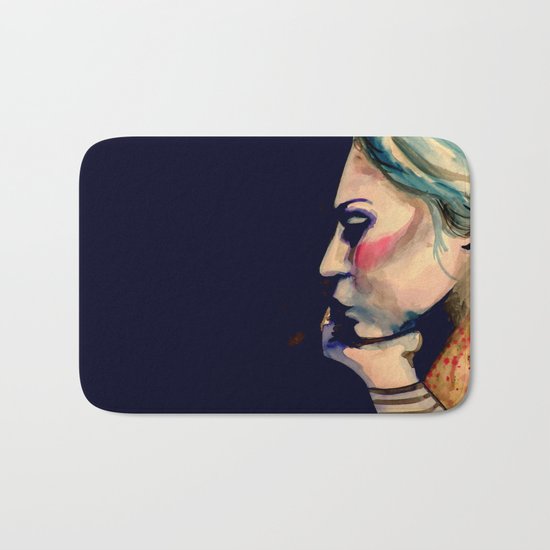 blue moon Bath Mat
