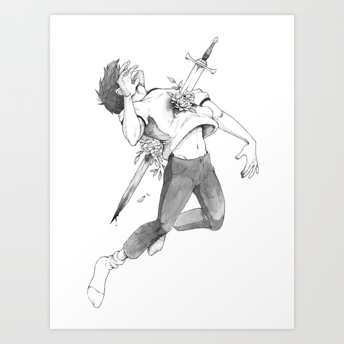 Grief Art Print By Cody Buckner Art Society6 Grief Art Print By Cody Buckner Art Society6