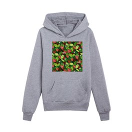 Strawberry Patch Kids Pullover Hoodies