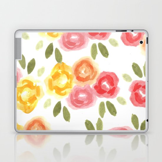 Vintage Florals Laptop & iPad Skin