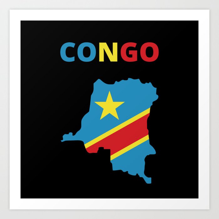 CONGO Art Print