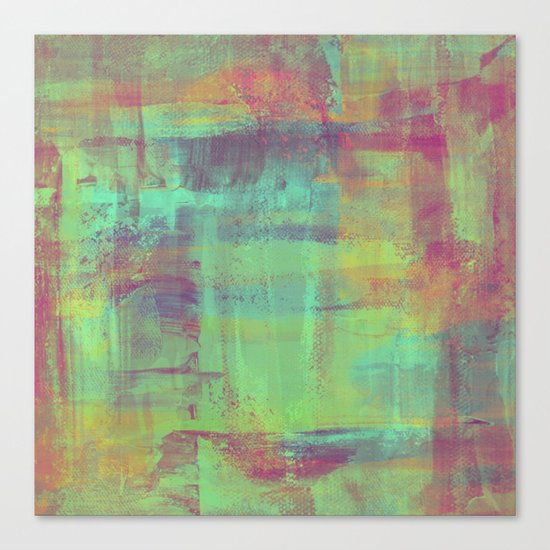 Humility - Mixed Colour Abstract Canvas Print