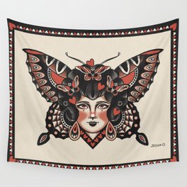Queen of my heart (black hair) Wall Tapestry