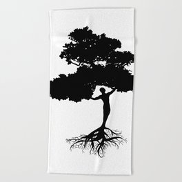 tree of life Beach Towel