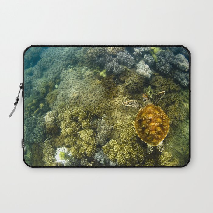 Turtle reef launch Laptop Sleeve