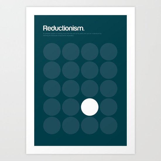 Reductionism Art Print