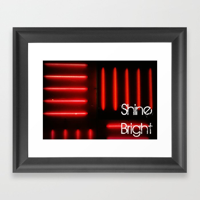 Shine Bright Framed Art Print