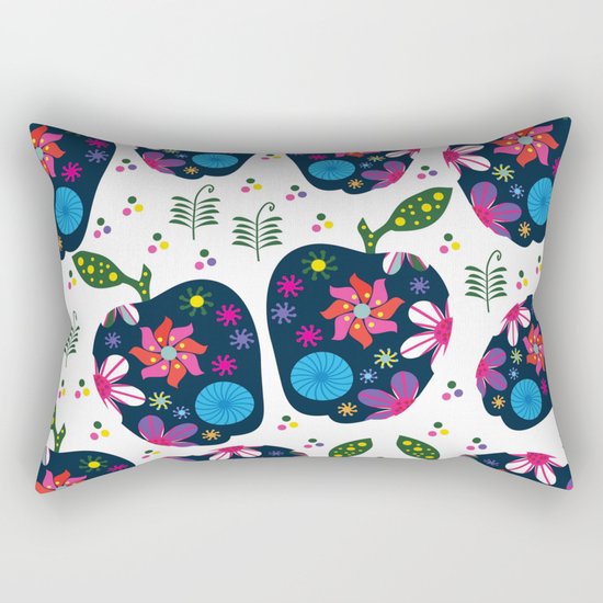 Fantasy Apple pattern Rectangular Pillow