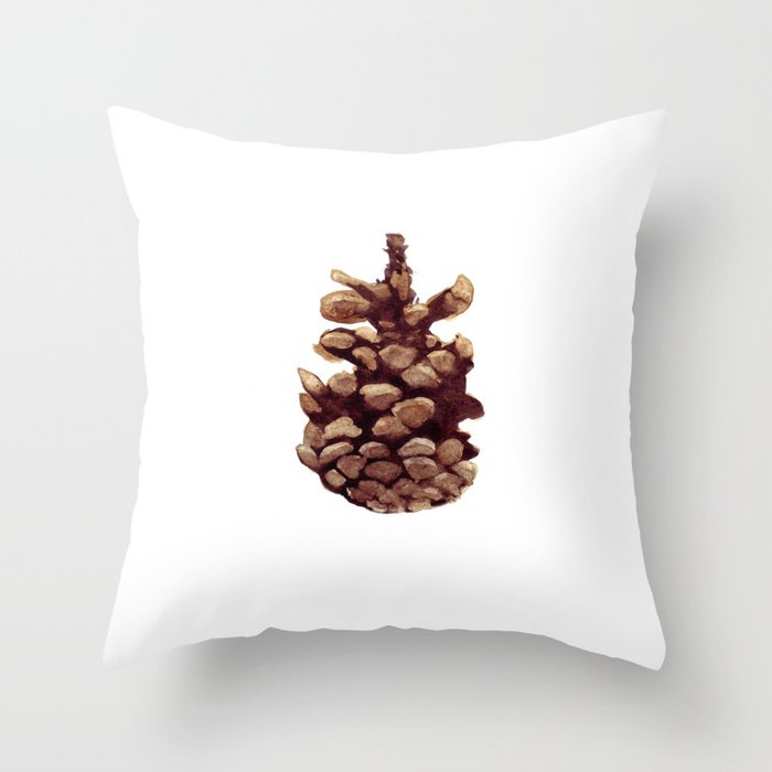 Pinecone Throw Pillow