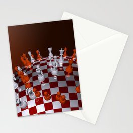 chessworld -3- Stationery Card