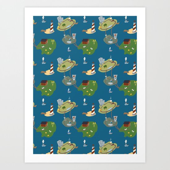 Exploration Art Print