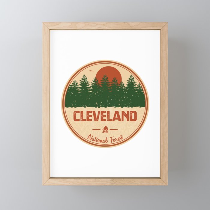 Cleveland National Forest Framed Mini Art Print