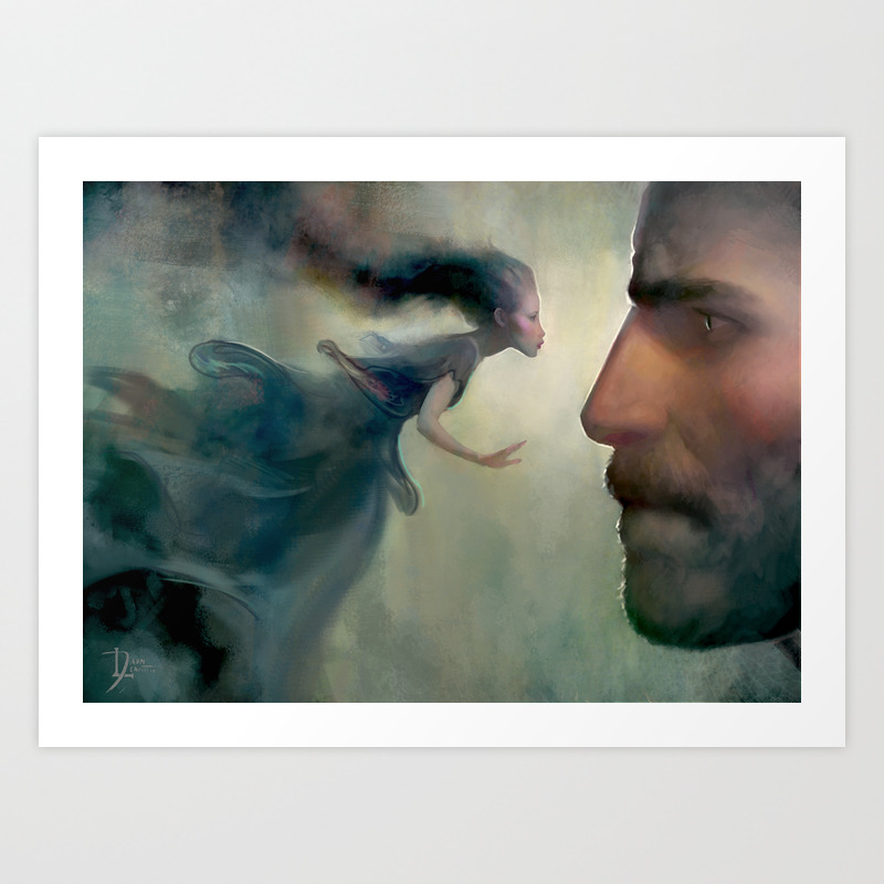 Kaladin And Syl Art Print By Dixonleavitt Society6 She bonds with kaladin in the way of kings and affords him the surges of adhesion and gravitation as a windrunner. kaladin and syl art print by dixonleavitt