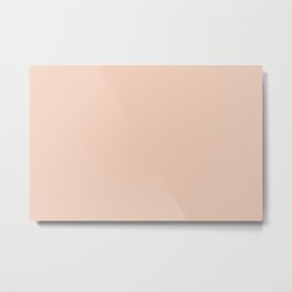 From The Crayon Box – Desert Sand Light Pastel Peach Solid Color Metal Print | Colormatch, Colour, Classic, Shade, Flat, Popularcolors, Crayoncolors, Graphicdesign, Minimal, Monochromatic 