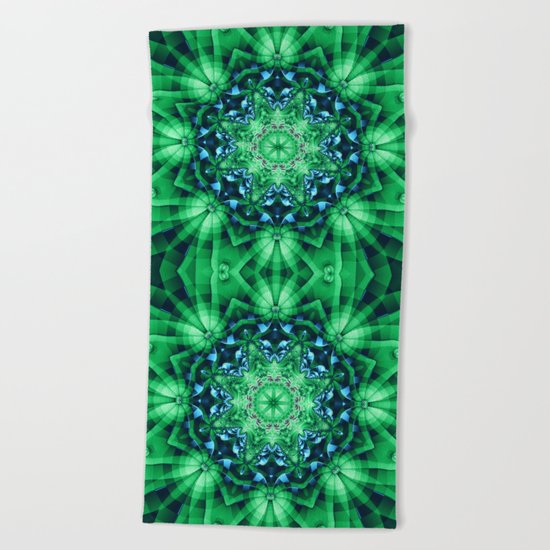 Patterns in a Kaleidoscope Beach Towel