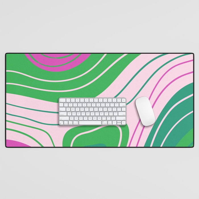 Abstract Landscape Nature Desk Mat