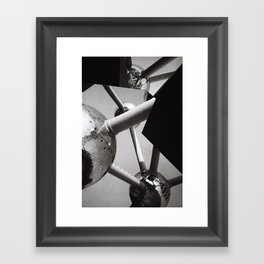 Atomium Framed Art Print