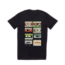Audio Cassettes Tape T Shirt | Retro, Memorable, 60S, Audiocassettes, Memories, Background, Analog, Iphonecases, Radio, Photo 
