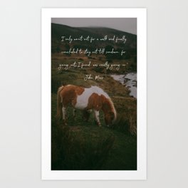 Quote Wallpapers Art Print