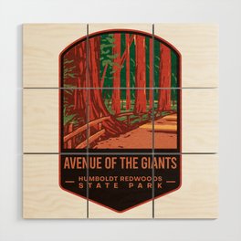 Redwoods State Park Wood Wall Art
