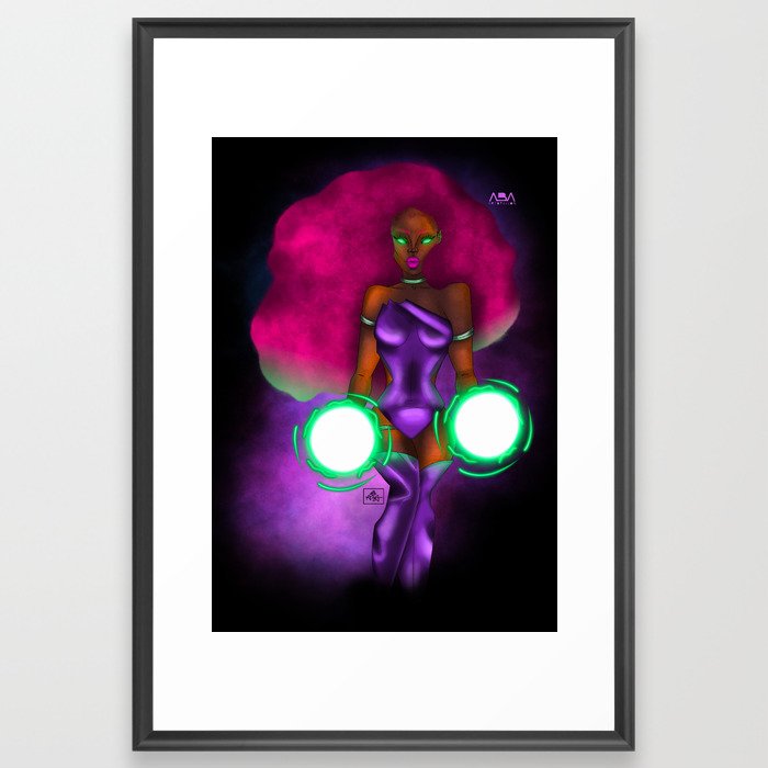Alien Queen Framed Art Print