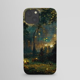 Walking through the fairy forest iPhone Case
