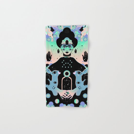 Las lunas de Frida Hand & Bath Towel