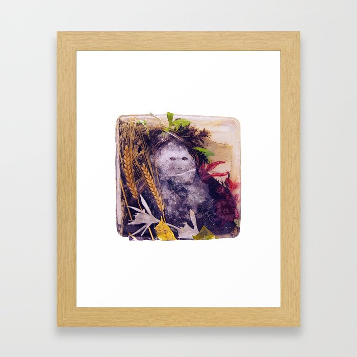 In the shades Framed Art Print
