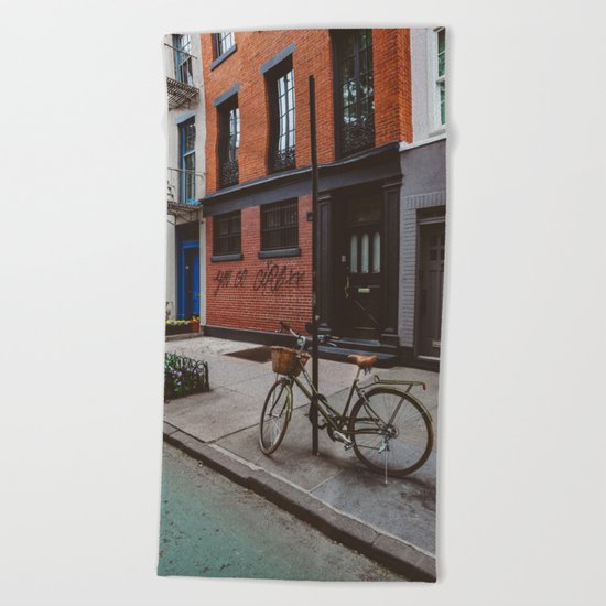 New York's West Village Beach Towel